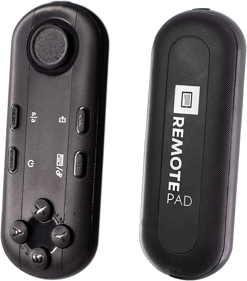 Bluetooth Remote Control for Teleprompter, Includes Teleprompter APP for Apple, Android Windows & Mac, Wireless Controller for Beam Splitter Prompter, Live Events & Content Creation