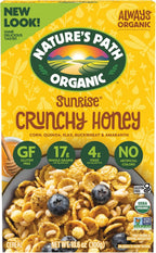 Nature's Path Organic Sunrise Crunchy Honey Cereal, 10.6 oz (Pack of 1), Gluten Free, Non-GMO