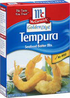 McCormick Golden Dipt Tempura Seafood Batter Mix, 8 oz