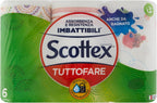 Scottex Kitchen All-Rounder Two Different Sides Maxi Rolls 6 Maxi Rotoli Arancione