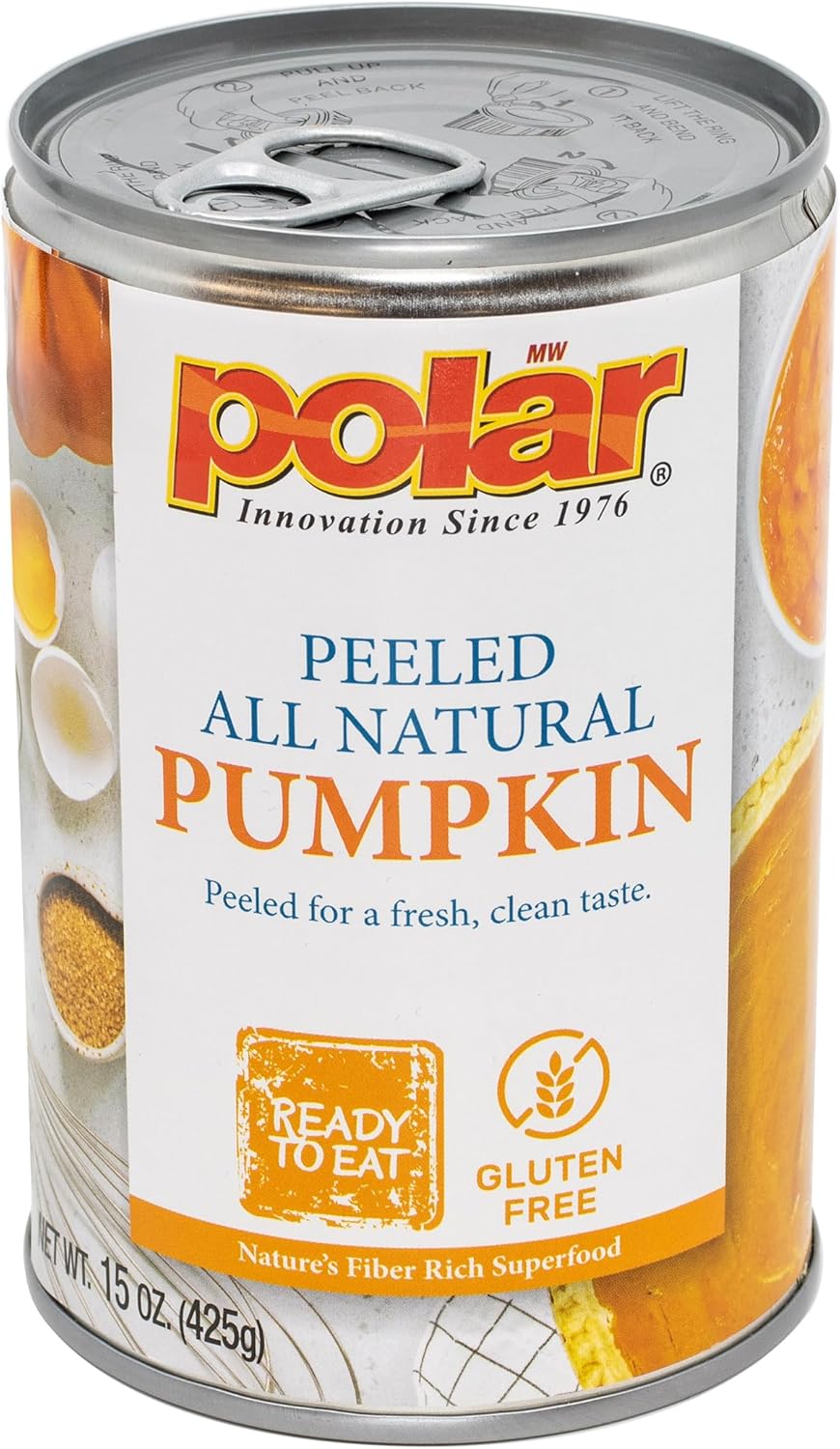 MW Polar All Natural Pumpkin, 15 Ounce (Pack of 12)
