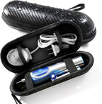 Electric Toothbrush Travel Case Compatible with Oral B Pro 1000 1500 5000 7000 3757, Philips Sonicare 4100 1100 5300 5100 6100, Portable Hard Protective Storage Bag