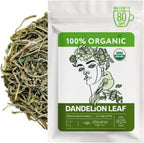 Organic Dandelion Leaf Tea (2 oz.) – Dandelion Leaves – Diente de Leon Organico Hierba - Traditionally Used to Supports Water Balance & Everyday Comfort