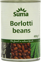 Suma Borlotti Beans 400 g (Pack of 12)