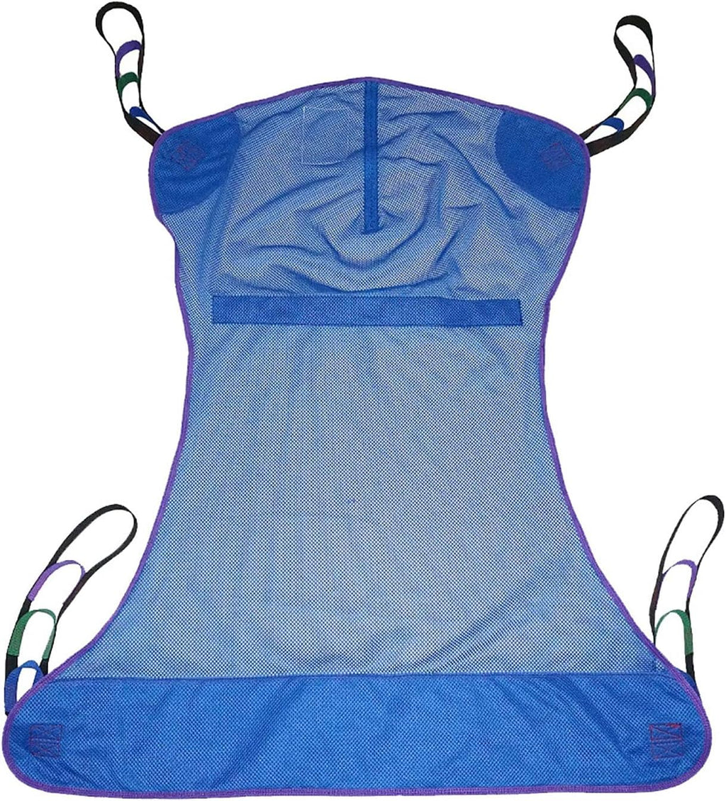 Patient Lift Sling,Toileting Sling Commode Transfer Belt Medical Lift Equipment Full Body Lifter Four Point Sling Transfer Blanket for Bed Positioning and Lifting,for Bariatric,Elderly,Disabled