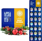 Tiesta Tea 2025 Advent Calendar, 24 Unique Mother's Day Loose Leaf Blends, Limited Edition Holiday Tea Gift Set, Perfect Variety Pack for Tea Enthusiasts