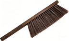 Wooden Hand Broom Brush Whisk Soft Bristle Cleaning Brush for Indoor & Outdoor Use Car Porch Debris Halloween Dust Dirt Driveways Sidewalks