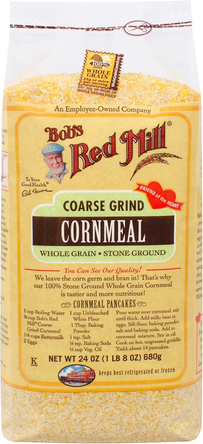 Bob's Red Mill Cornmeal Coarse 24 Ounce (Pack of 1)