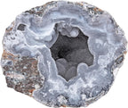 Rockcloud Natural Druzy Agate Geode Mineral Irregular Quartz Crystal Cluster Collection Specimen for Home Decor, 0.22-0.44 lb