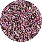 WHOLESALE Natural Semi Tumbled Ruby Gemstone Chips, Crushed Mini Crystals, Undrilled Crystal Chips (Ruby, 0.25 Pound)