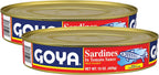 Goya Sardines in Tomato Sauce, 15 Ounce each, Pack of 2