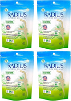 RADIUS Peppermint EcoClean Compostable Floss Picks Adult for Oral Care Boost Non Toxic Tooth & Gum Protection