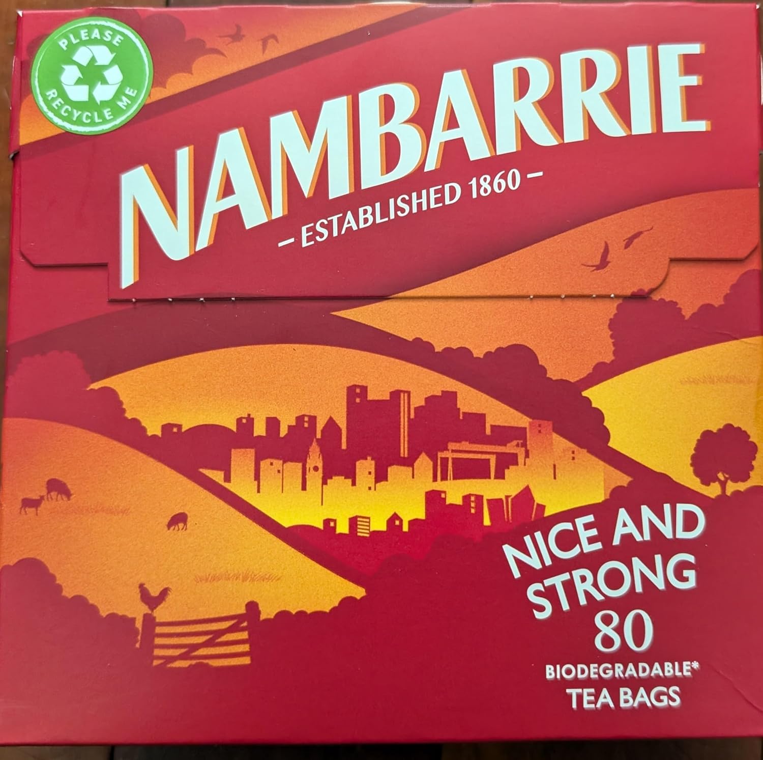 4 x 80 Count Boxes Nambarrie Tea Bags (320 Bags)
