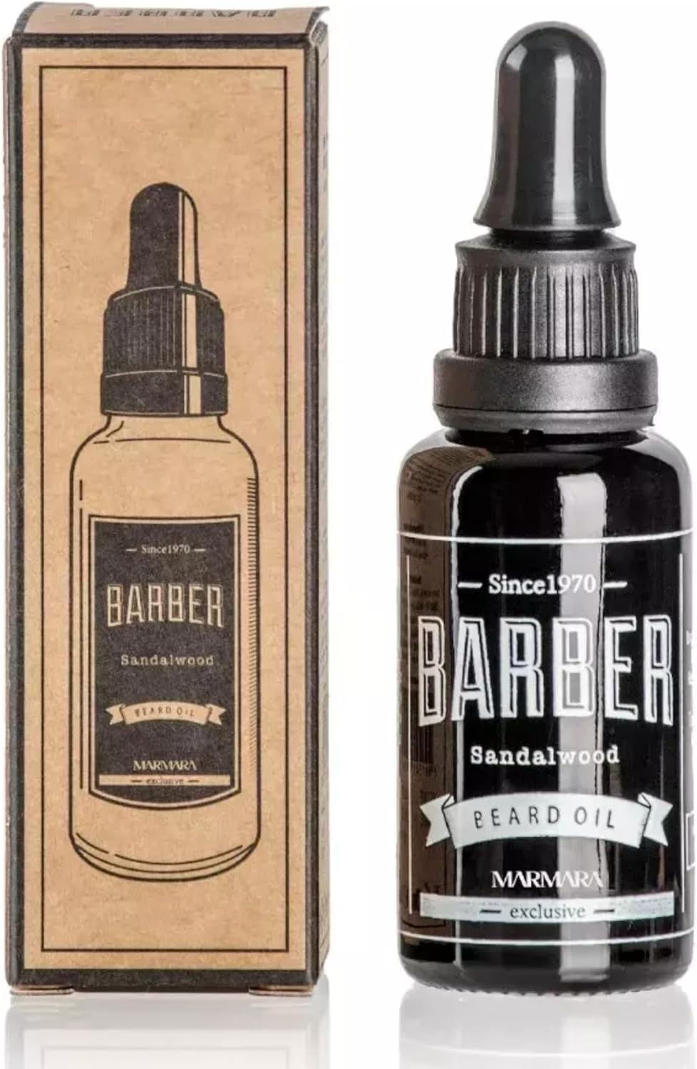 Marmara Barber Beard Oil Sandalwood 1.1oz/30ml