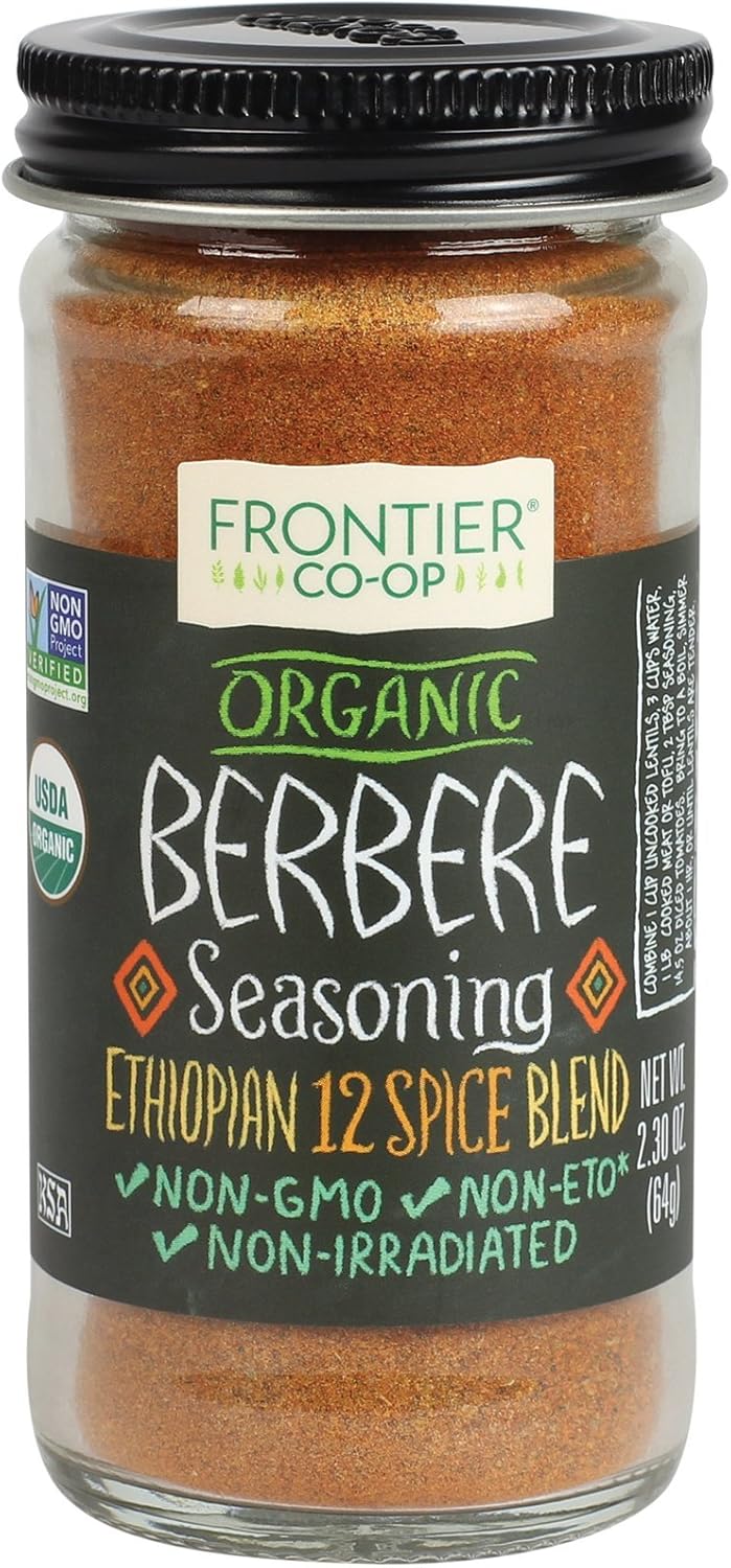 Frontier Organic Seasoning, Berbere, 2.3 Ounce