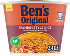 BEN'S ORIGINAL Spanish Style Rice Single Serve Cup, Snack or Side, Microwave in 3.5 Minutes, 2.4 oz