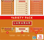 Larabar Variety Pack, Gluten Free Vegan Fruit & Nut Bars, 18 Bars, 1 lb 14 oz