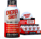 B12 Açaí Pomegranate Extra Strength Energy Shot 12 pk – 260mg Natural Caffeine B12 B6 – Energy & Vitality Support – 2 Servings Sugar Free Zero Calorie Green Tea B-Vitamins Electrolytes Vegan – 1.93 fl oz