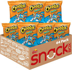 Cheetos Cheese Flavored Snacks, Puffs, 1.375 Ounce (Pack of 64)