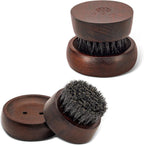 Beard Brush for Men - 100% Boar Bristle Beard Brush, Comes with Solid Wood Base - Mastering The Beards of Men All Over The World