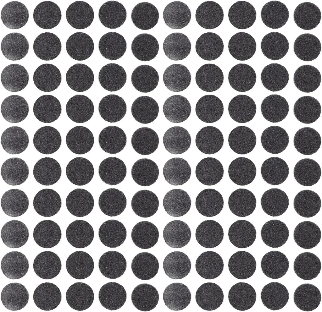 100pcs Replacement Sandpaper Discs, Self-Adhesive Pedicure Tool Sandpaper Electric Callus Remover Accessory for Men Women Dead Cracked Hard Skin (80# Coarse)