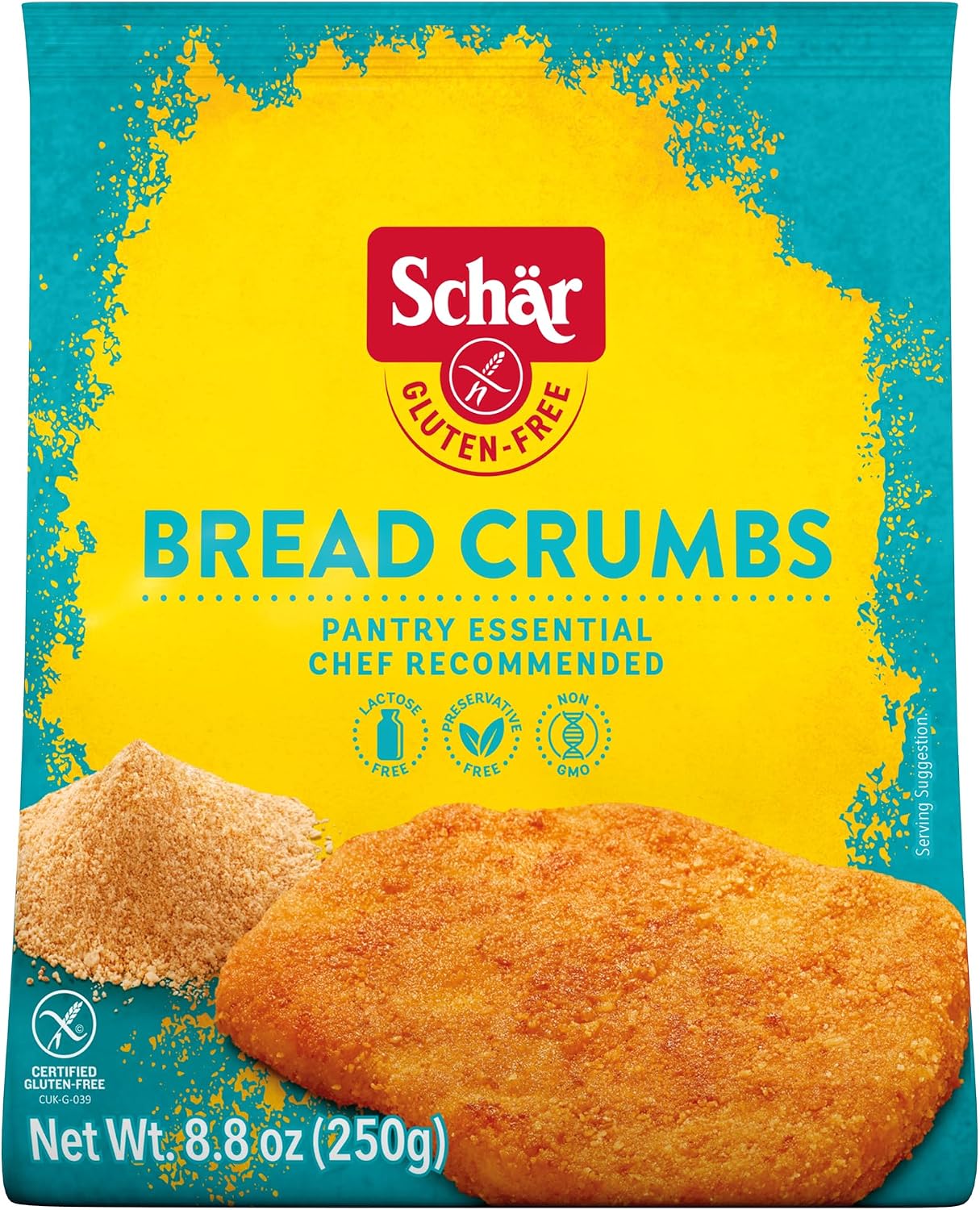 Schar Gluten Free Bread Crumbs - Net Wt. 8.8 oz.