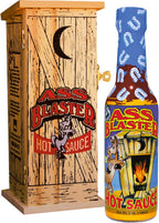 Premium Gourmet Blaster Hot Sauce Bottle with Outhouse Box - Ultimate Habanero Hot Sauce Gift Set - Perfect for Christmas Gifts for Spicy Food Lovers - Try if you dare!