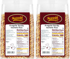 Sanniti Toasted Fregola Sarda FIne Semolina Pasta Fregula Tostata Fina, 17.6 oz (Pack of 2)