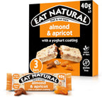 Eat Natural Fruit and Nut Bar with Almond Apricot and Yoghurt Coating, 150 g