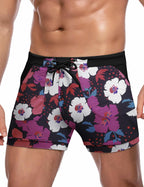 COOFANDY Swim Trunks for Men Sexy Swim Brief Square Leg Swimsuit Swimming Short Bathing Suit with Pocket S-XXL