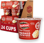 Idahoan Four Cheese Instant Mashed Potatoes 1.5 oz Cup, (24 count)