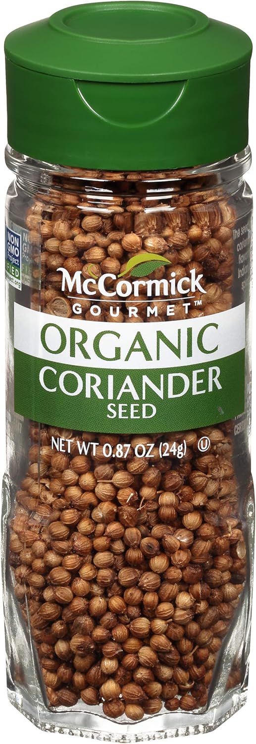 McCormick Gourmet Organic Coriander Seed, 0.87 Oz