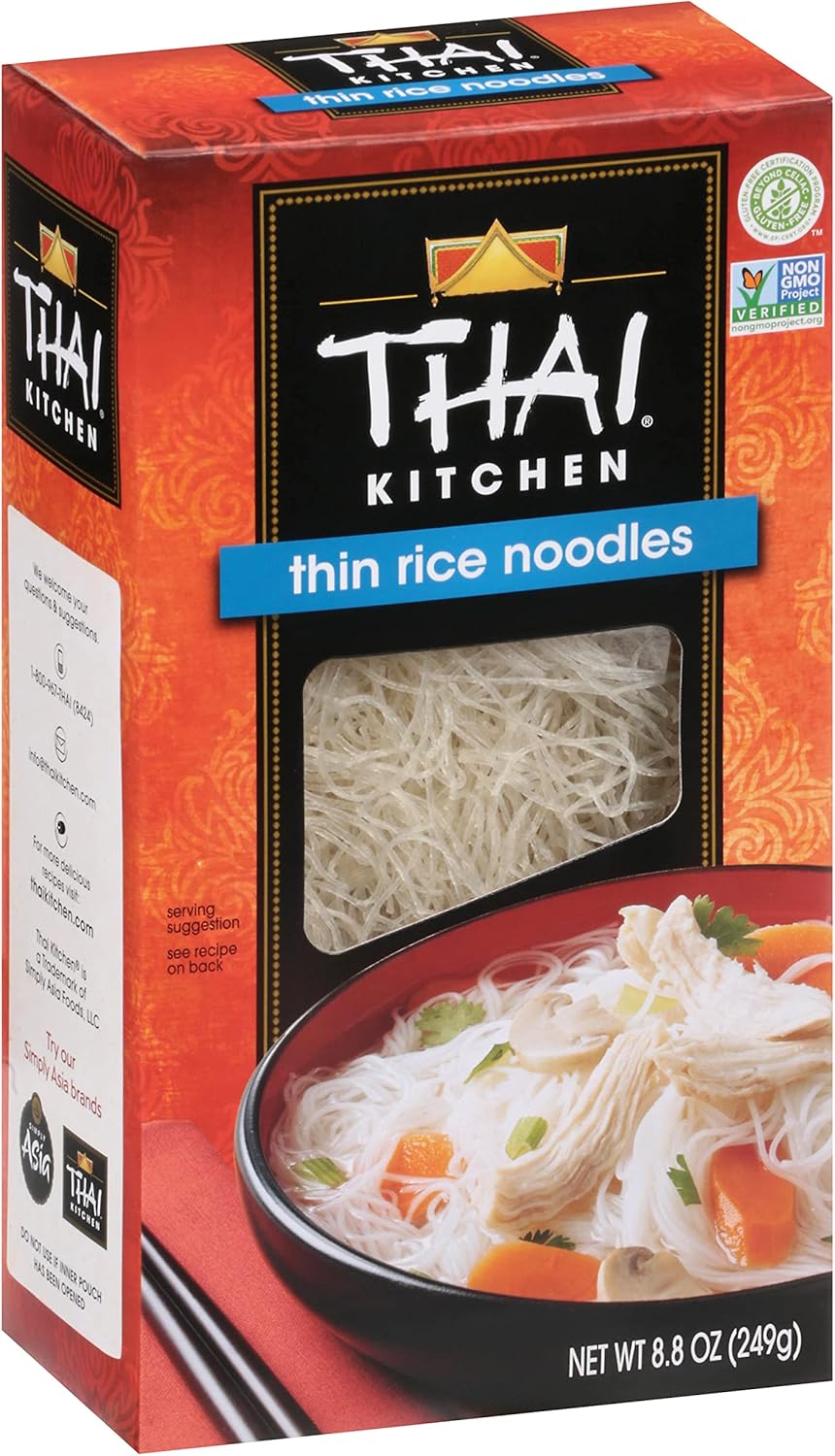 Thai Kitchen Gluten Free Thin Rice Noodles, 8.8 oz