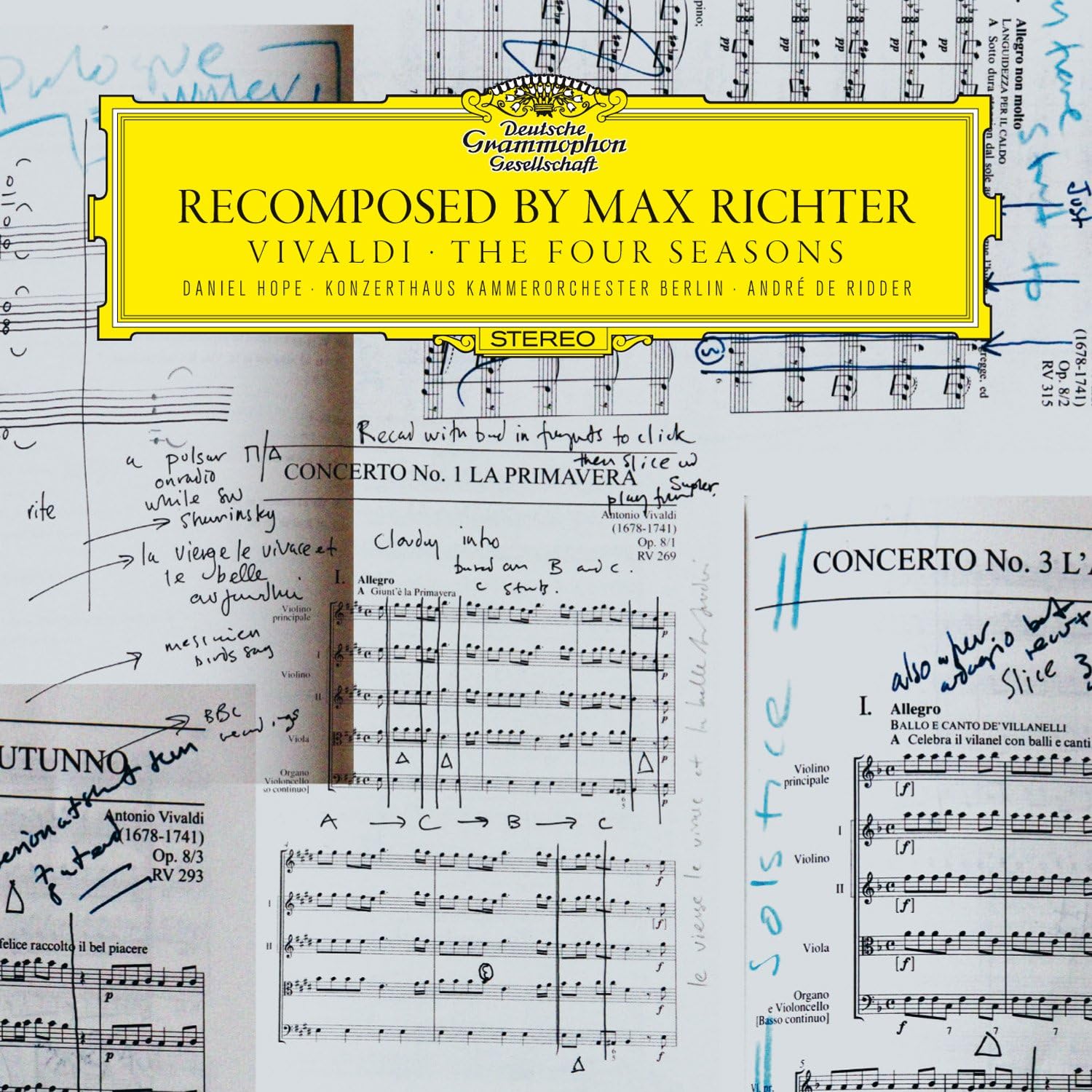 Recomposed By Max Richter - Vivaldi: The Four Seasons Jewel Case