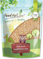 Food to Live - Minced Garlic, 2 Pounds – Dried Garlic Flakes, Vegan. More Intense than Garlic Powder. Rich in Vitamin B, Fiber, Selenium.