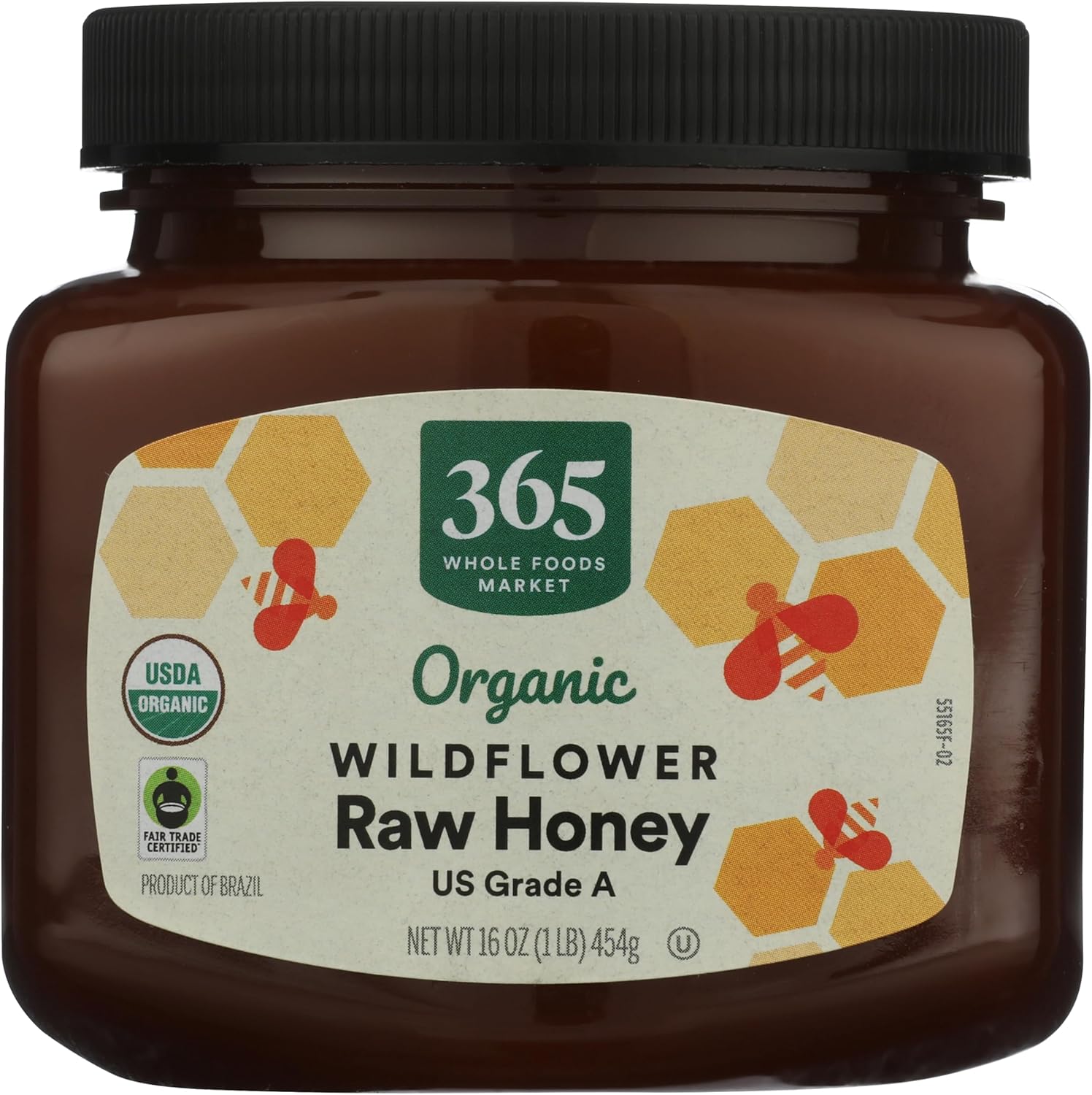 365 by Whole Foods Market Organic Raw Wildflower Honey, 16 OZ