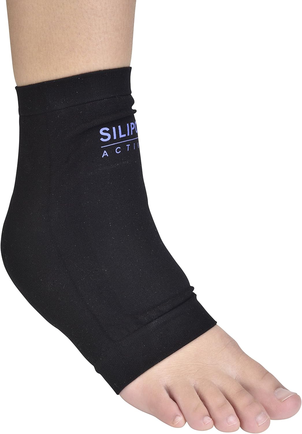 Silipos Active 7202 Boot Bumper - Ankle Compression Sleeve with Mineral Oil Gel Pads. Foot Care Products