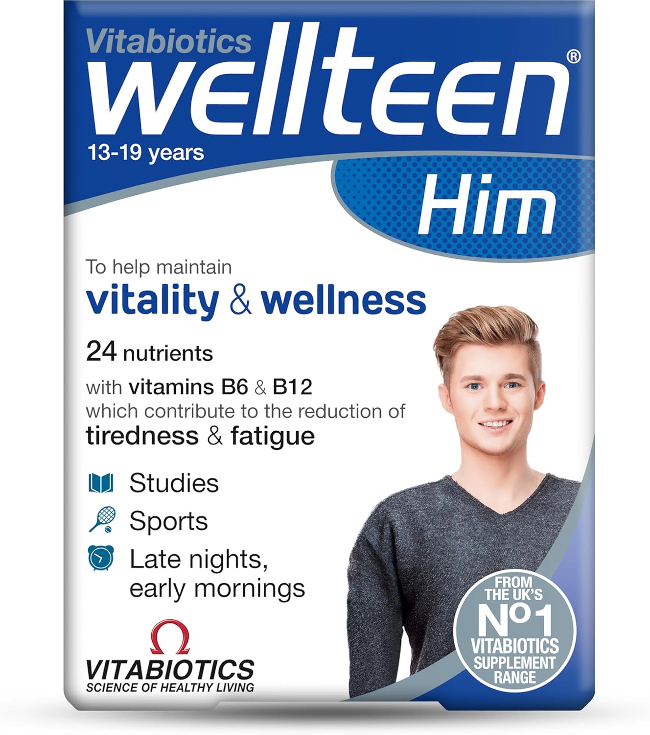 Wellteen by Vitabiotics Him Tablets x 30