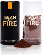 Bean of Fire El Salvador Red Bourbon Honey Ground Coffee – Medium Roast, Single Origin Specialty, Smooth & Fruity Cup (16 oz)