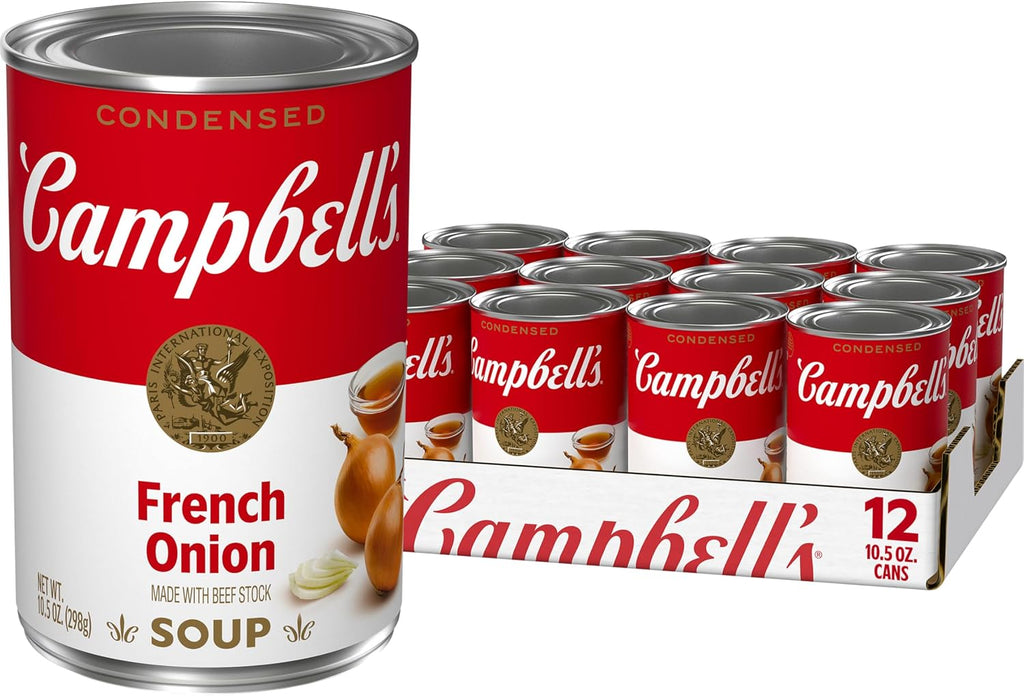 Campbell's Condensed French Onion Soup, 10.5 oz Can (12 Pack)