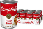 Campbell's Condensed French Onion Soup, 10.5 oz Can (12 Pack)