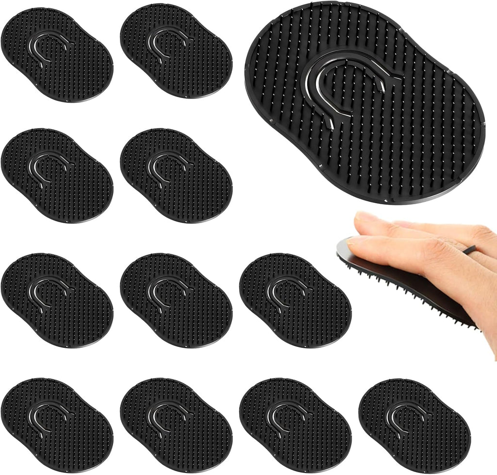 12Pcs Pocket Combs for Men, Soft Portable Hand Comb, Shampoo Scalp Beard Combs Massage Pocket Comb for Men
