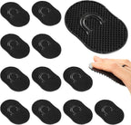 12Pcs Pocket Combs for Men, Soft Portable Hand Comb, Shampoo Scalp Beard Combs Massage Pocket Comb for Men