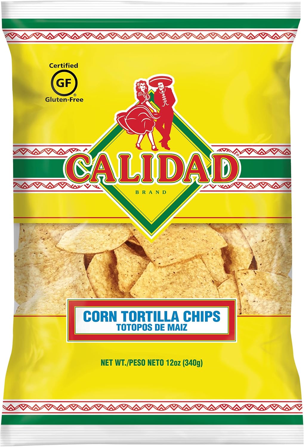 Calidad Yellow Corn Tortilla Chips Mexican Restaurant Style Chips, 11 Oz
