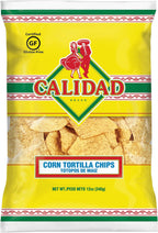 Calidad Yellow Corn Tortilla Chips Mexican Restaurant Style Chips, 11 Oz