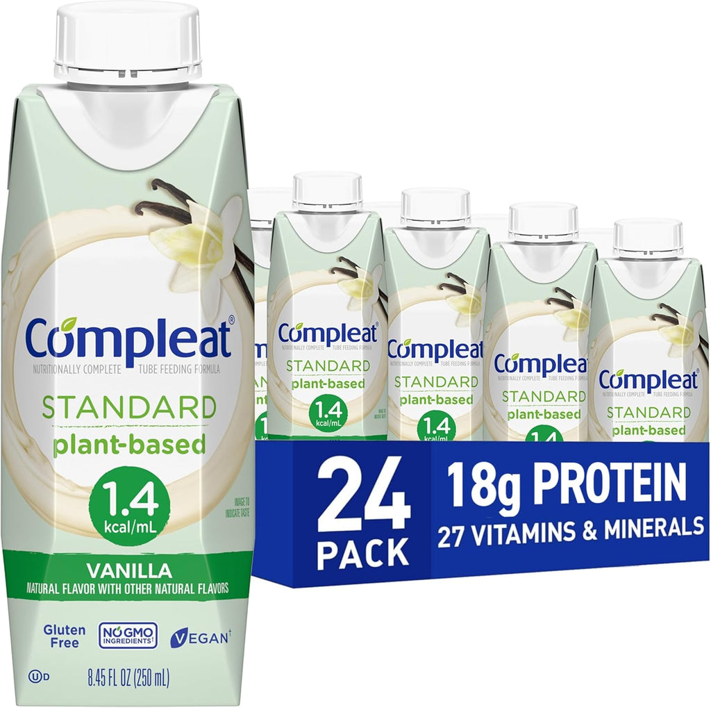 Nestle Compleat Standard 1.4 Cal Oral Supplement Vanilla 8.45 oz Carton 24 Ct