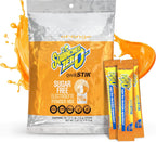 Sqwincher Zero Qwik Stik, Orange, Sugar Free, Low Calorie, Sodium Electrolyte Powder Hydration Drink Mix, .11 0z Packet (Pack of 50)