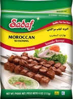 Sadaf Moroccan Seasoning - Moroccan Blend Seasoning for Cooking & Food Flavoring - Moroccan Cuisine - Spices & Seasonings - Kosher - 4 oz Resealable Bag