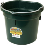 DuraFlex Flat Back Bucket 20 Qt Green