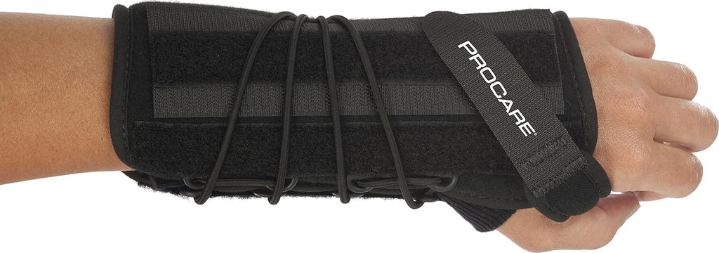 ProCare Quick-Fit II Wrist Support Brace, Left Wrist, One Size Fits Most
